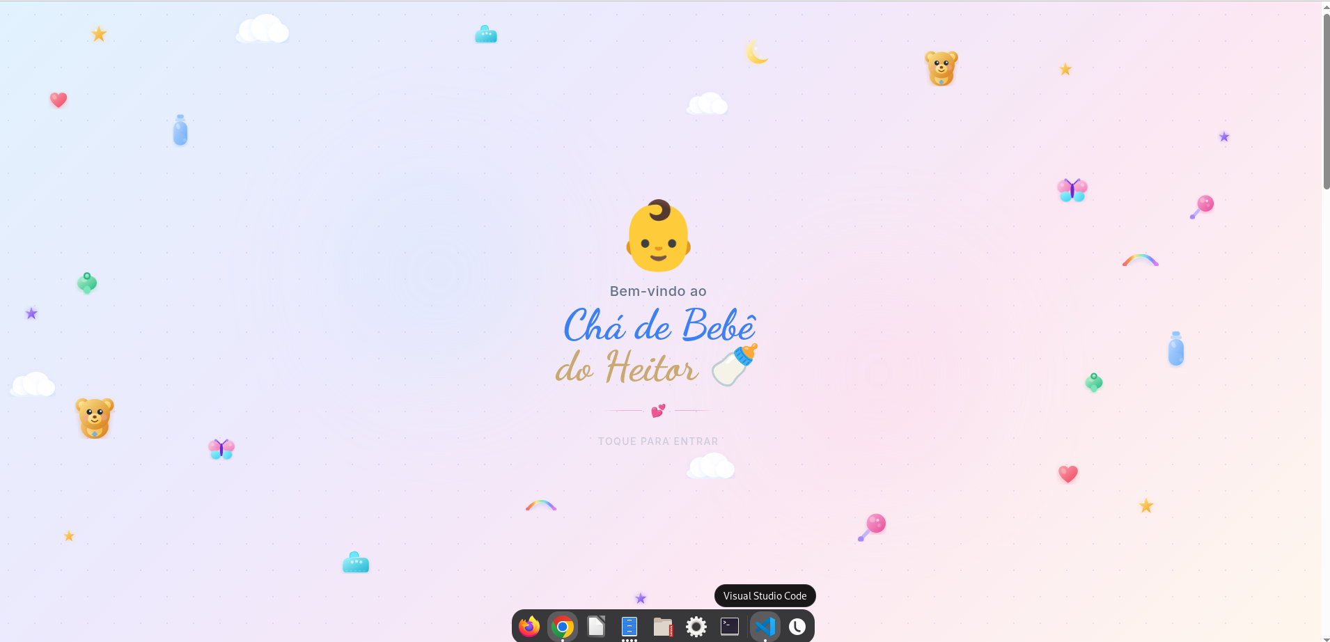 Chá de Bebê do Heitor